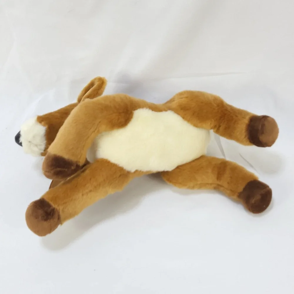 Aurora World Plush Christmas Reindeer Brown Stuffed Animal 12 Inch Holiday Toy